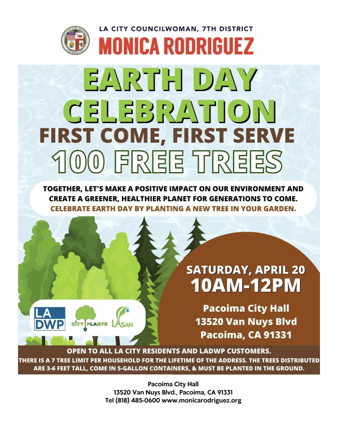 Earth Day + Free Trees This Saturday