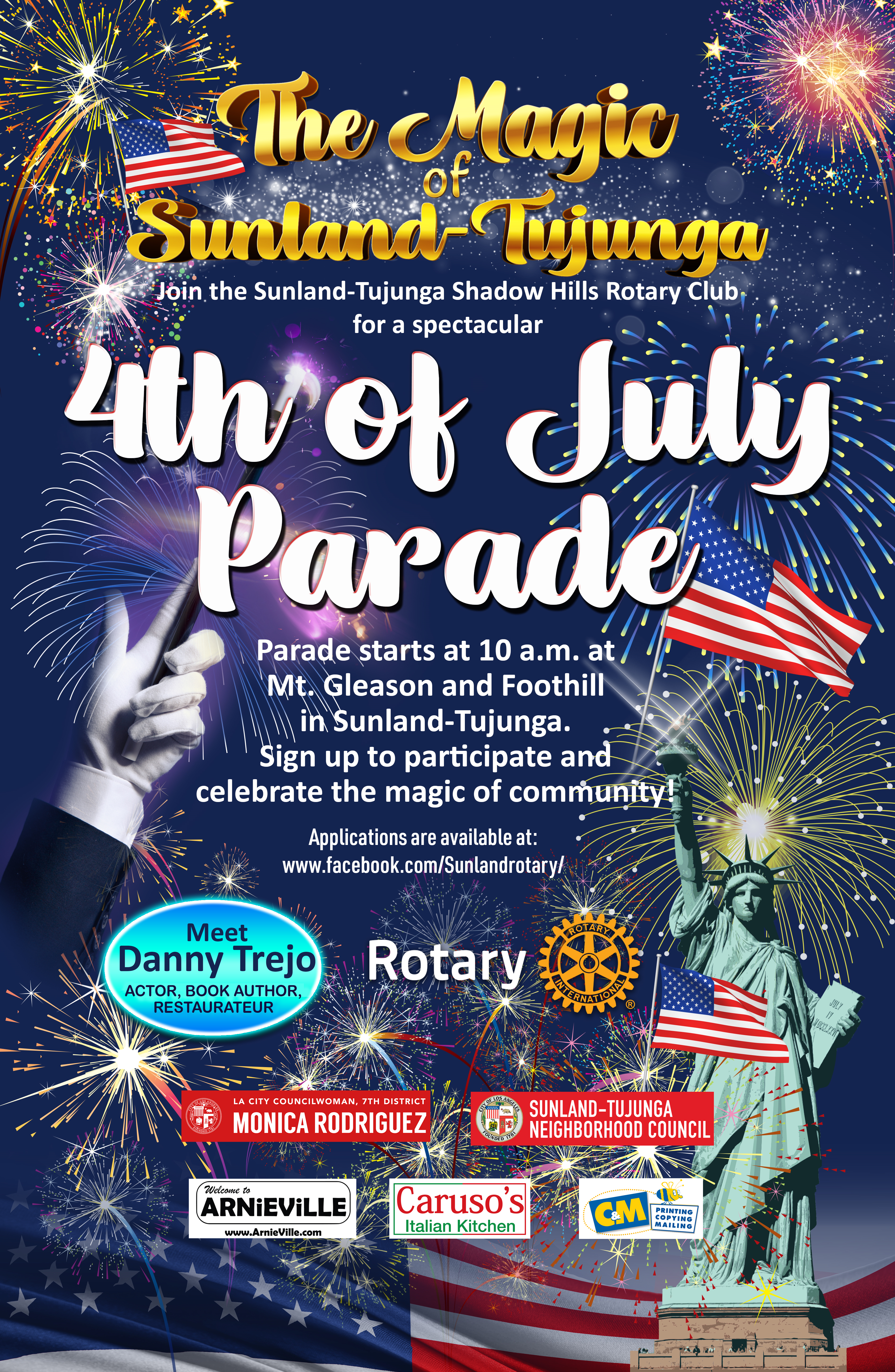 Sunland-Tujunga Shadow Hills Rotary Hosts Our 4th of July Parade!