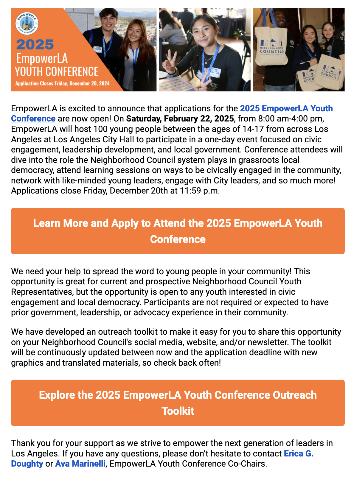 2025 EmpowerLA Youth Conference