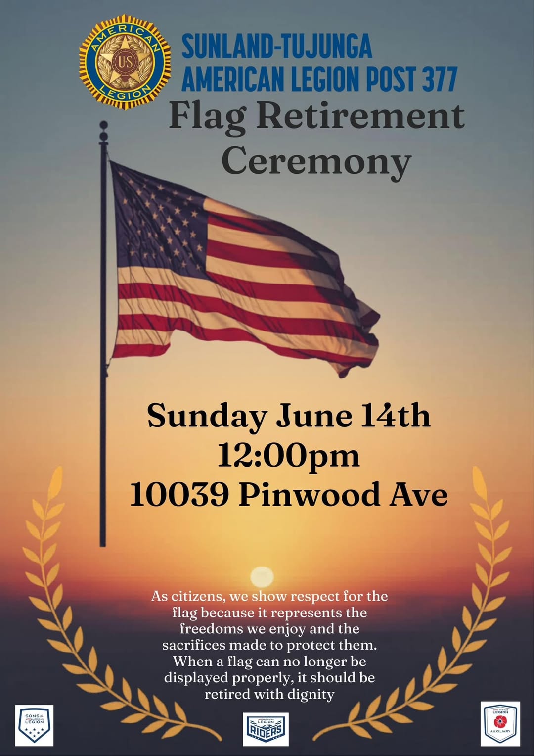 Flag Retirement Ceremony